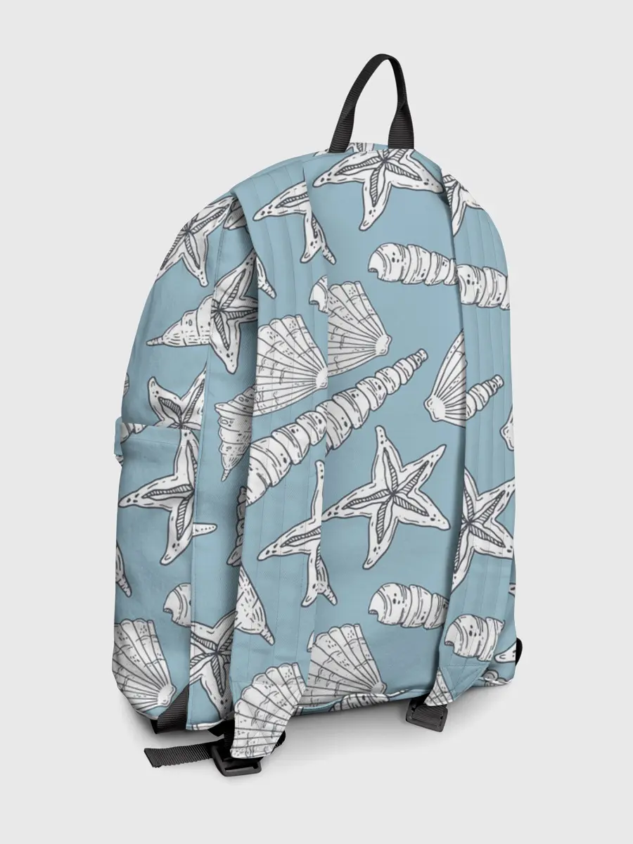 Рюкзак джинсовый / Морские обитатели