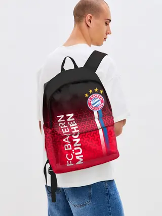 Рюкзак джинсовый / ФК БАВАРИЯ / BAYERN / МЮНХЕН