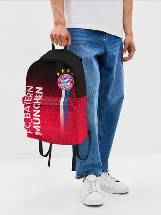 Рюкзак джинсовый / ФК БАВАРИЯ / BAYERN / МЮНХЕН