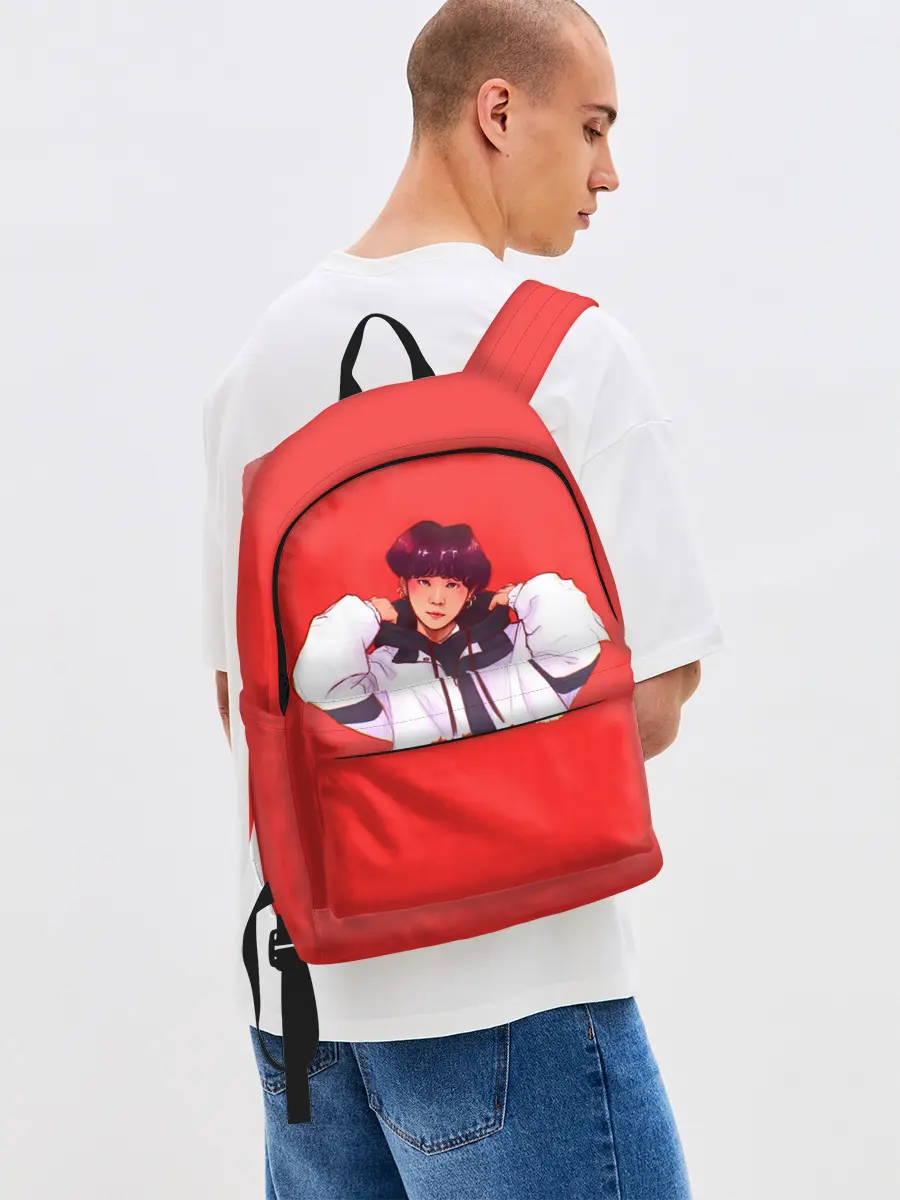 Рюкзак джинсовый / Suga Red