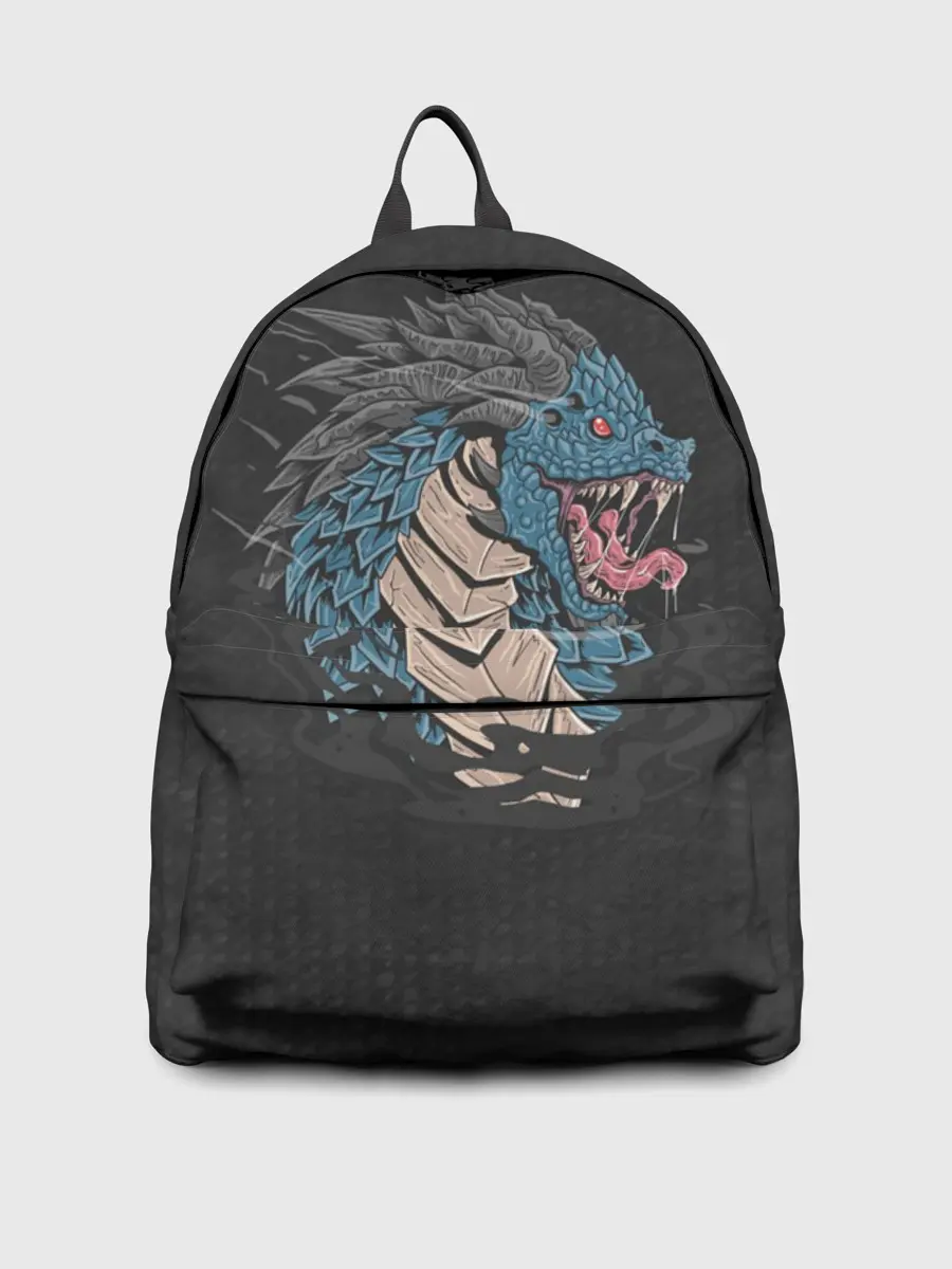 Рюкзак джинсовый / Дракон