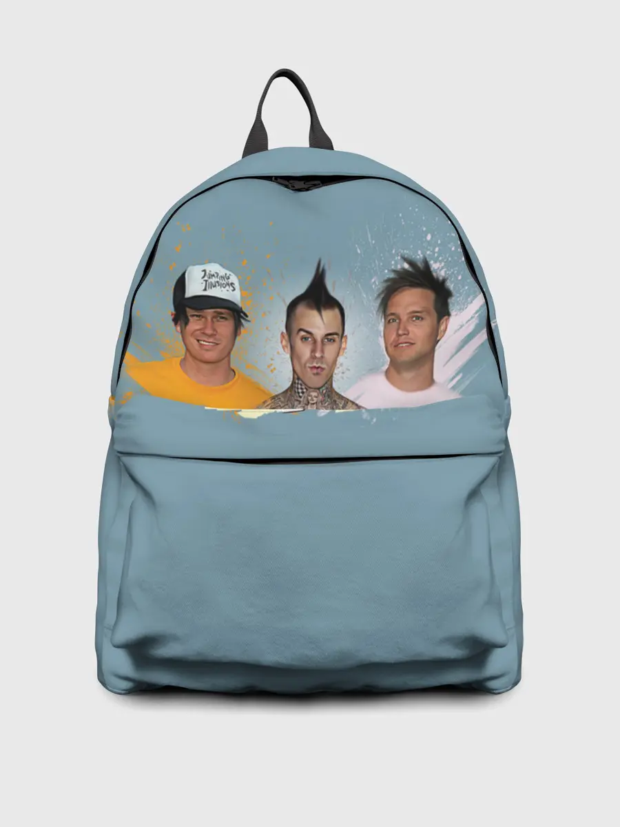 Рюкзак джинсовый / Blink 182