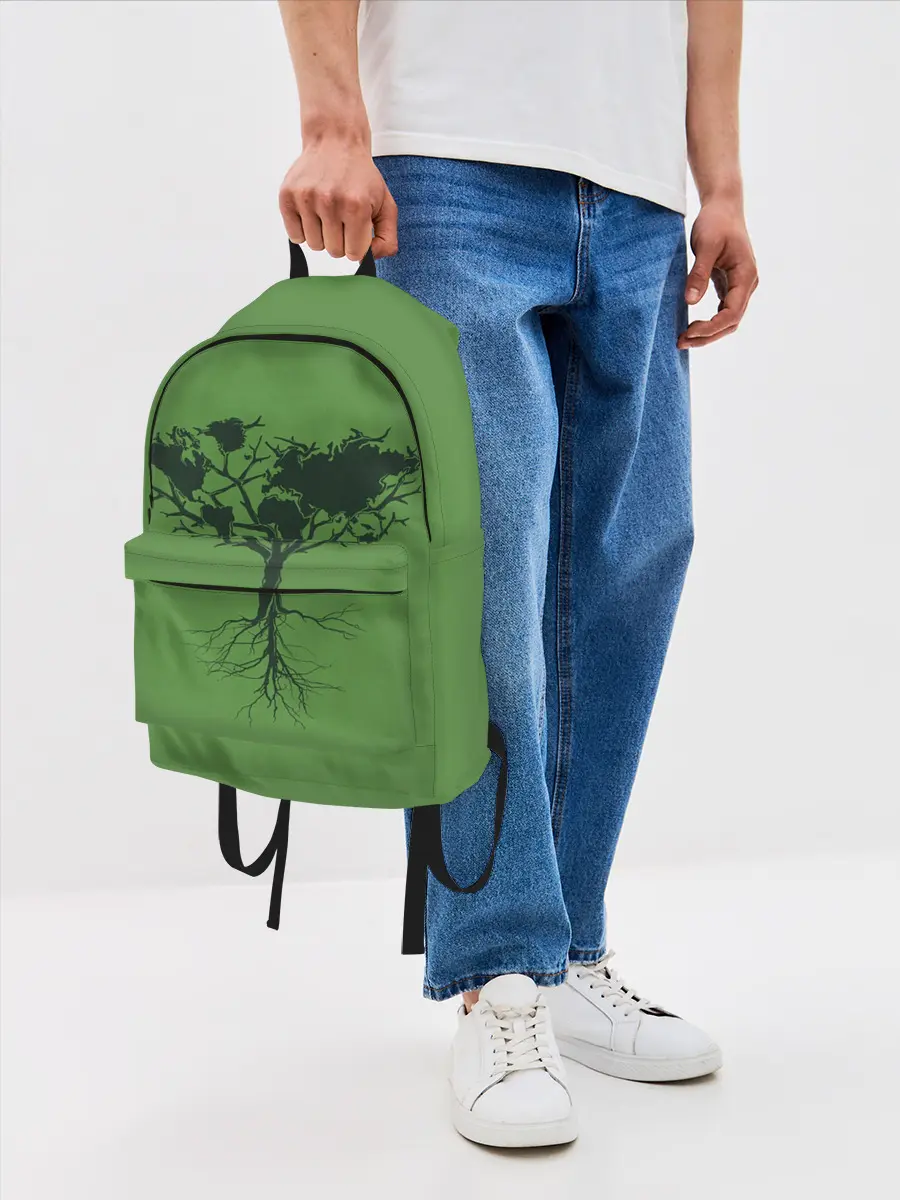 Рюкзак джинсовый / Древо Мира