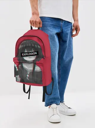 Рюкзак джинсовый / Megumin Konosuba Мегумин