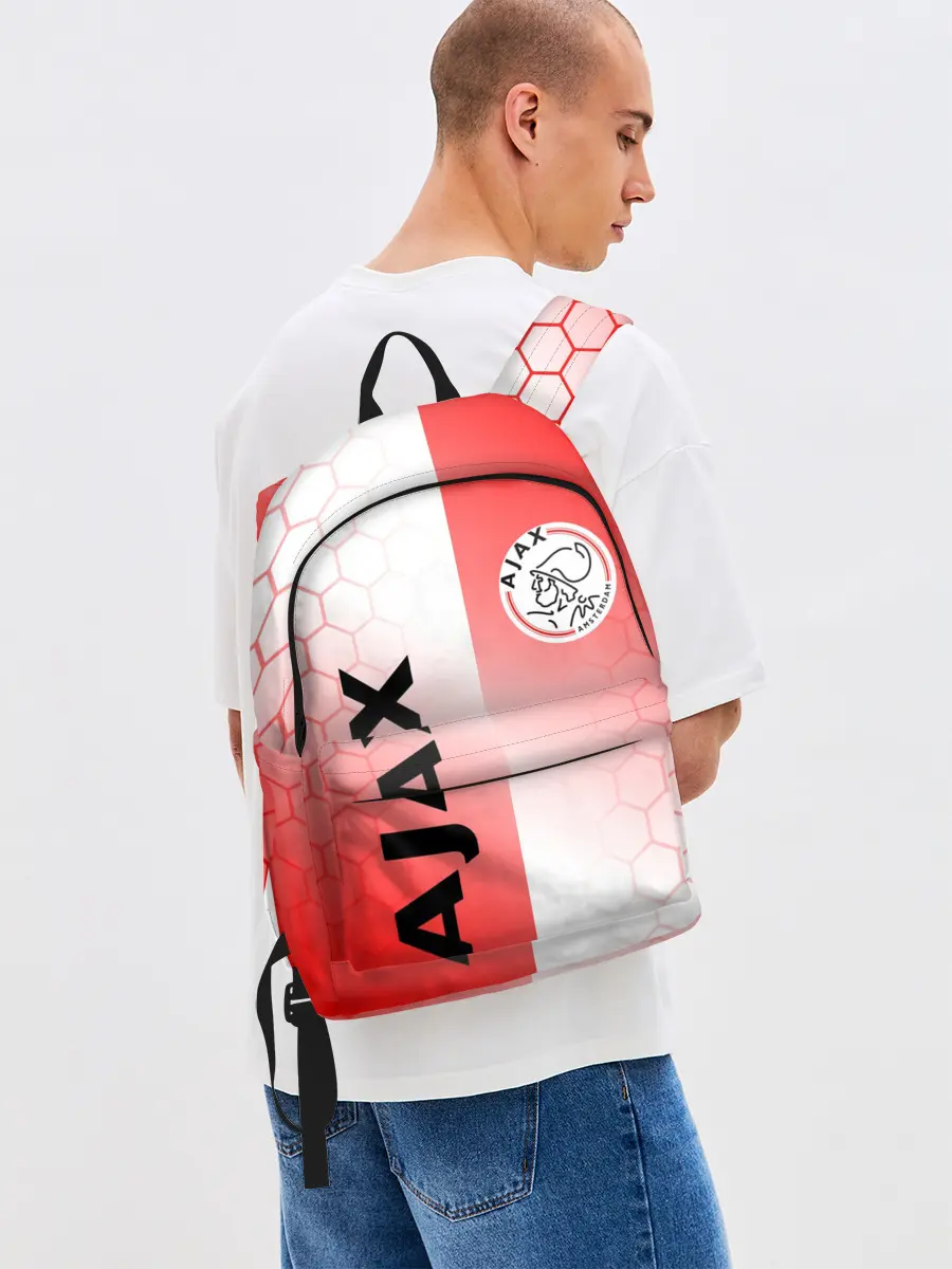 Рюкзак джинсовый / FC AJAX AMSTERDAM / ФК АЯКС