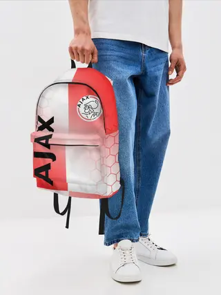 Рюкзак джинсовый / FC AJAX AMSTERDAM / ФК АЯКС