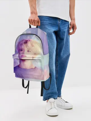 Рюкзак джинсовый / Kim Seok Jin Art