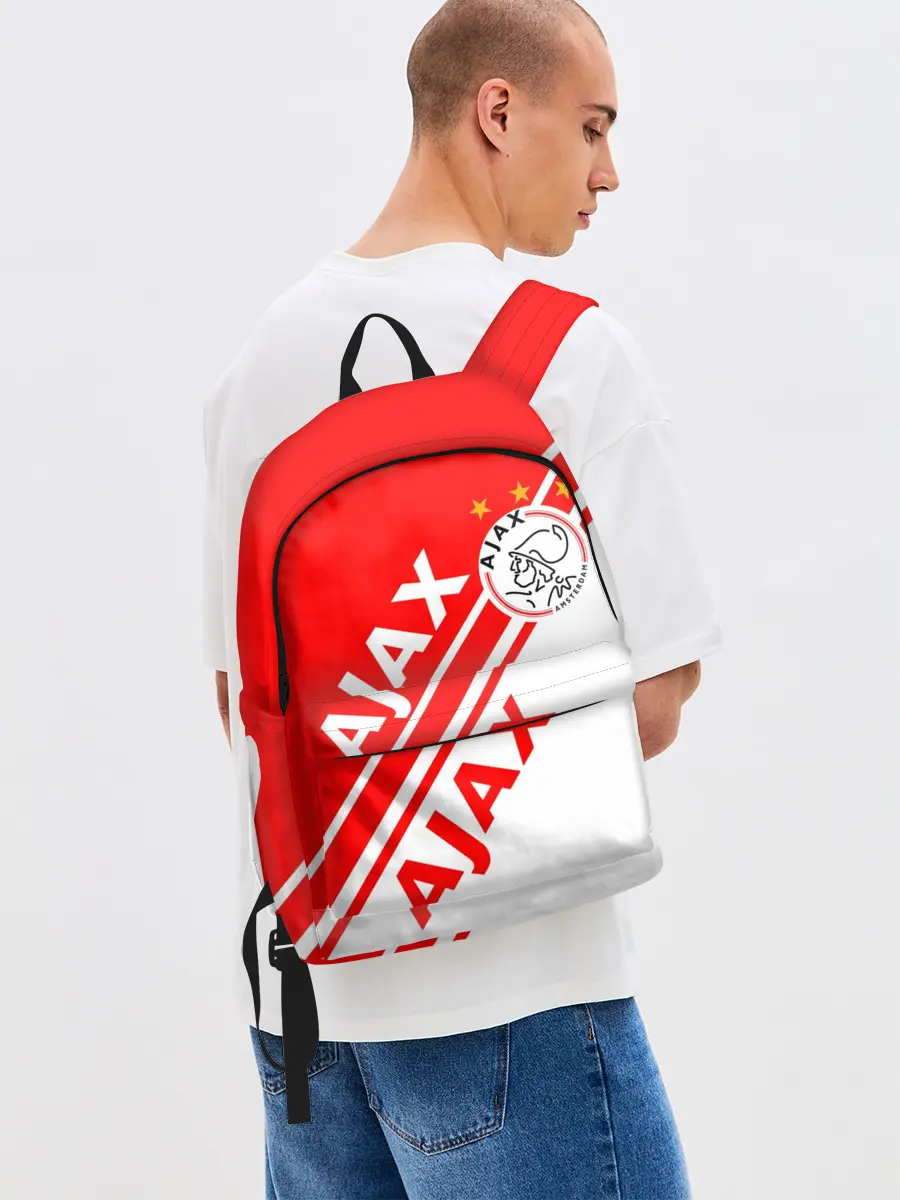Рюкзак джинсовый / FC AJAX AMSTERDAM / ФК АЯКС