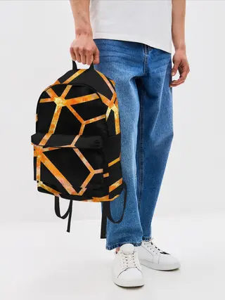 Рюкзак джинсовый / Hexagon