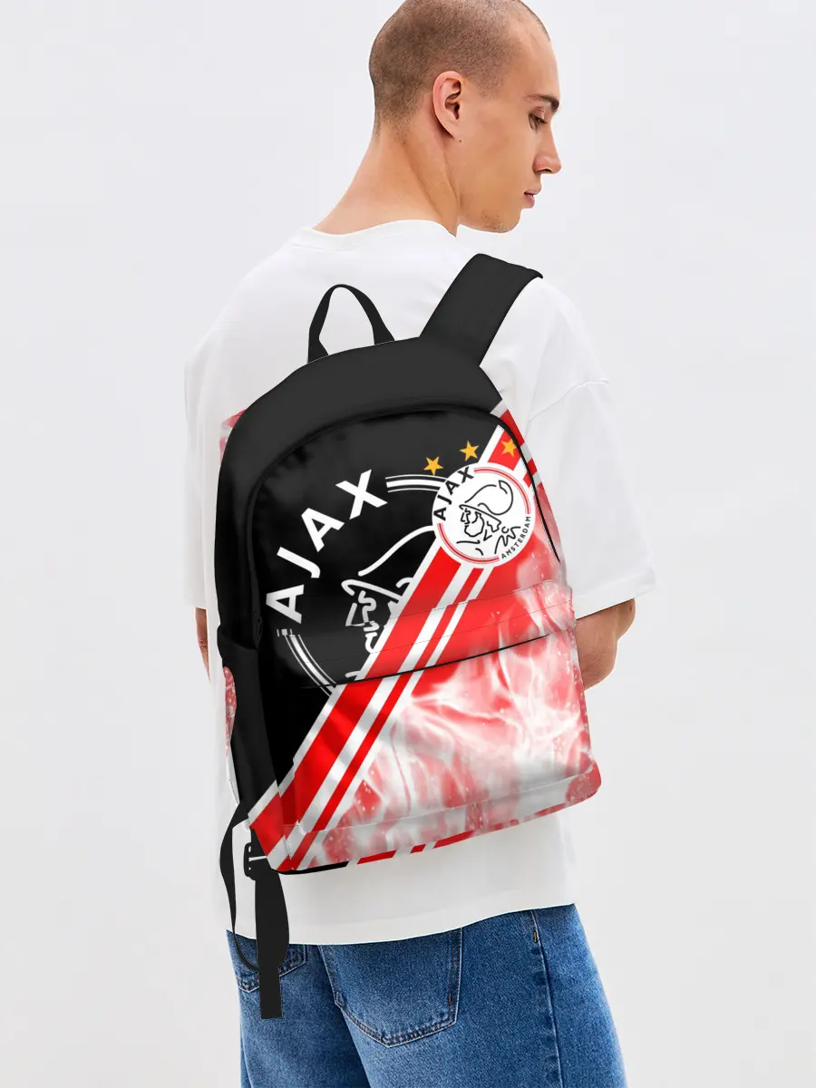 Рюкзак джинсовый / FC AJAX AMSTERDAM / ФК АЯКС