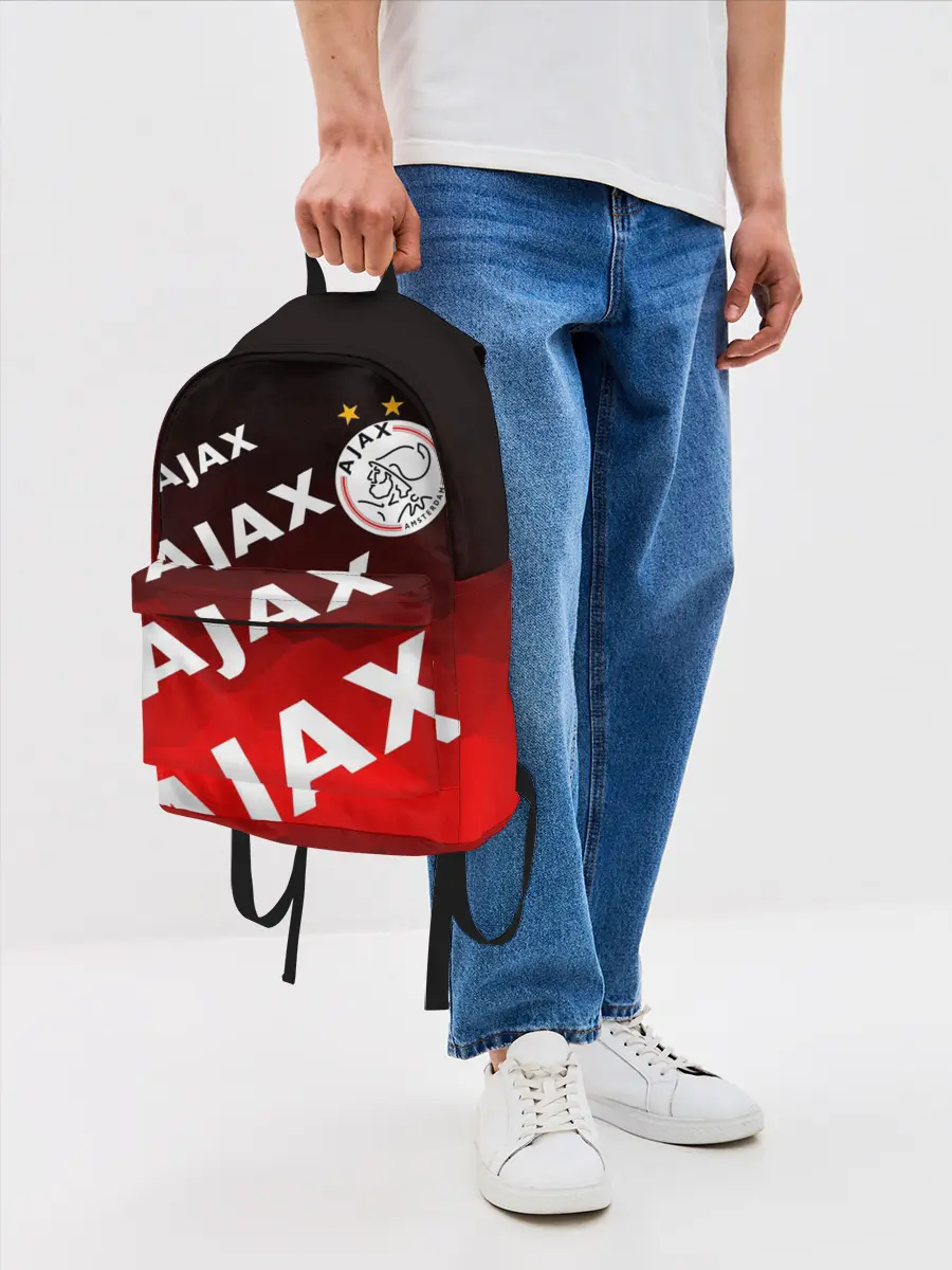 Рюкзак джинсовый / FC AJAX AMSTERDAM / ФК АЯКС
