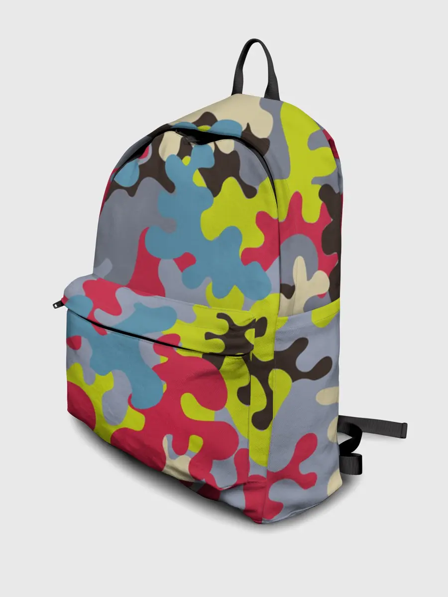 Рюкзак джинсовый / Цветные облака