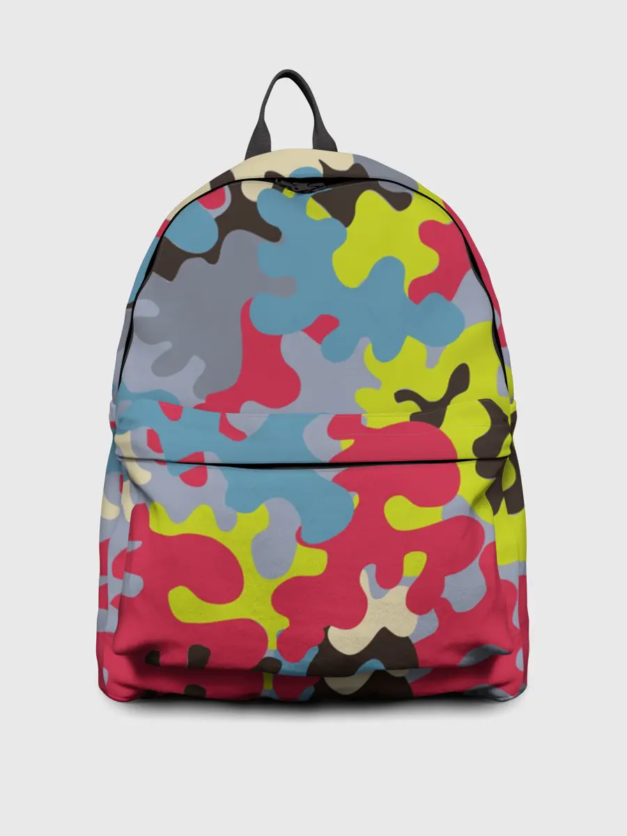 Рюкзак джинсовый / Цветные облака