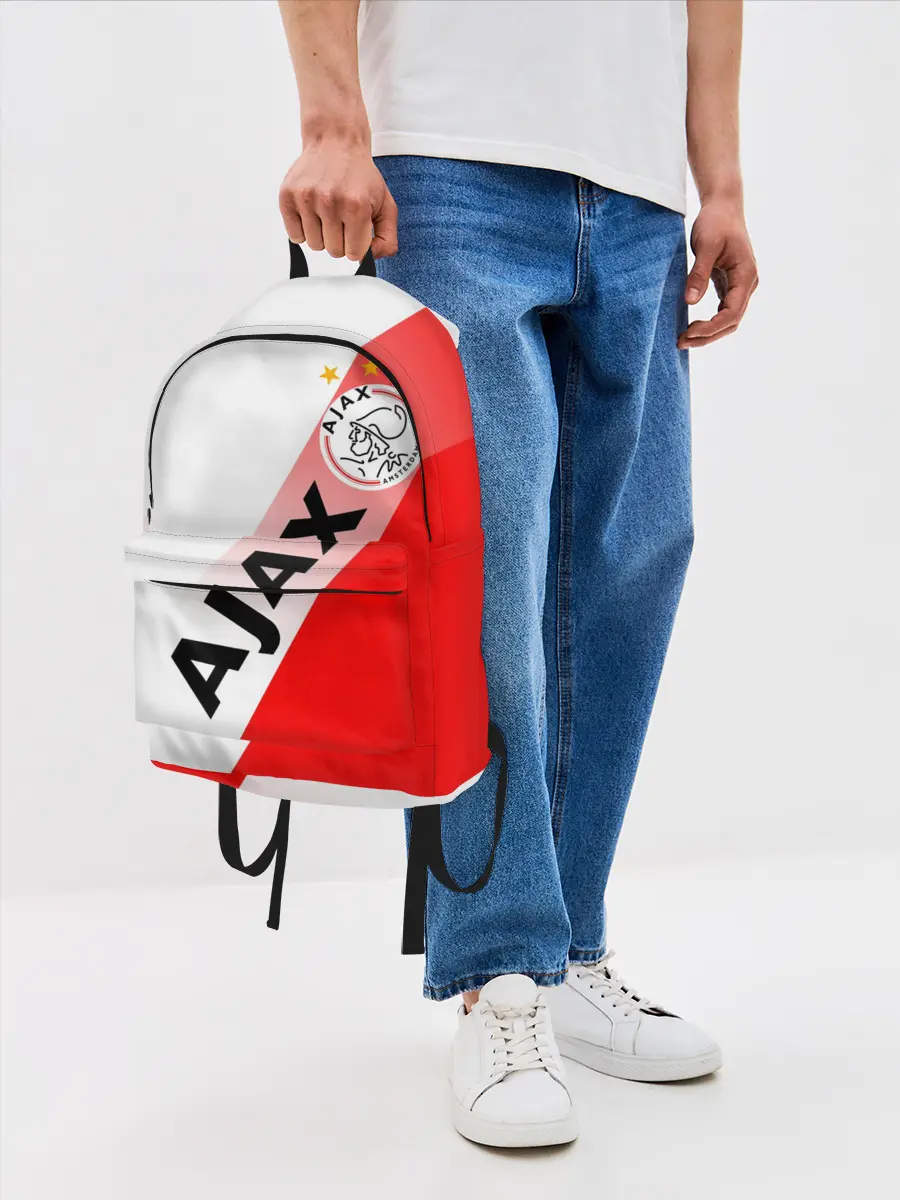 Рюкзак джинсовый / FC AJAX AMSTERDAM / ФК АЯКС