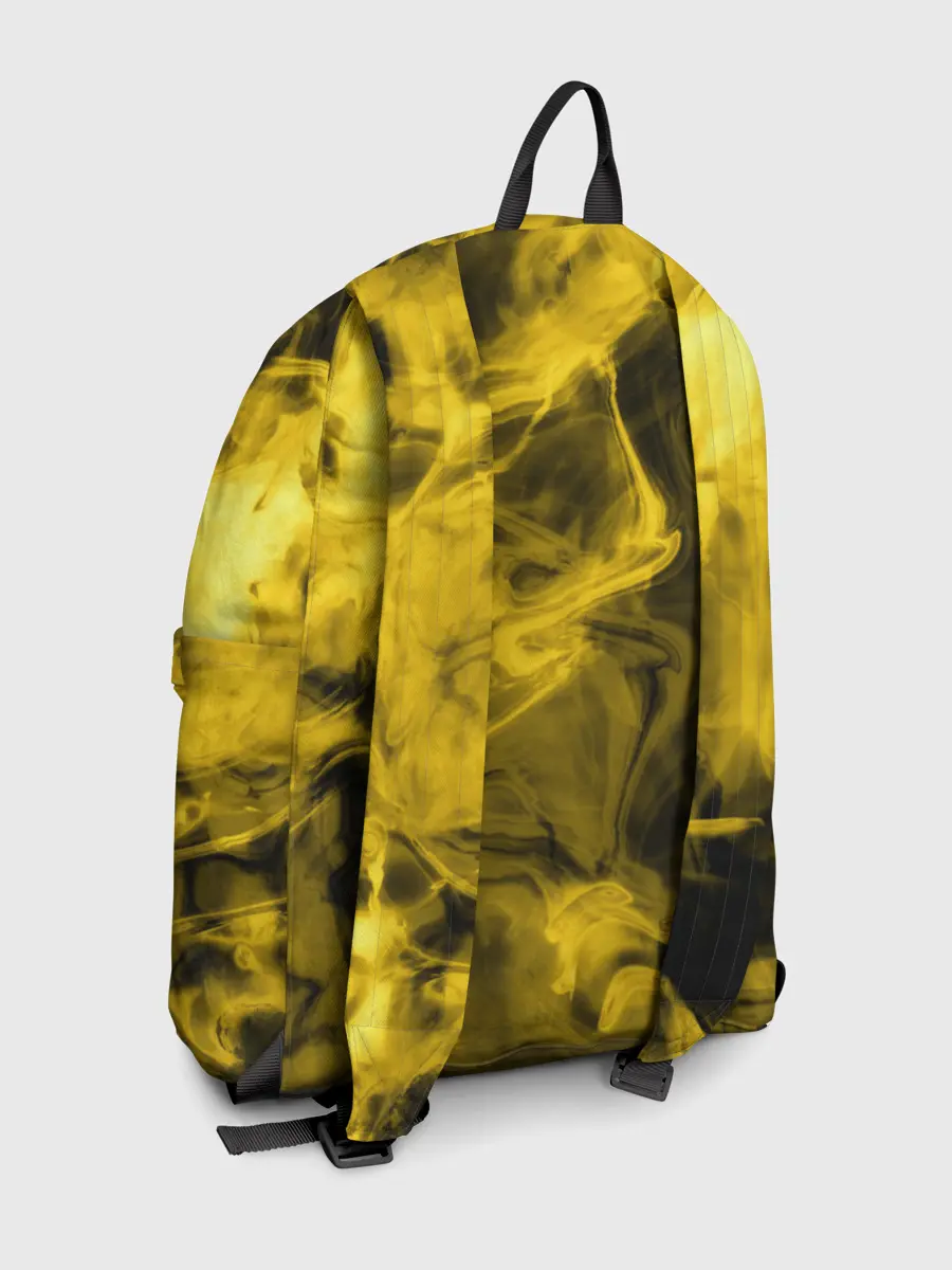 Рюкзак джинсовый / Желтый Неоновый Дым
