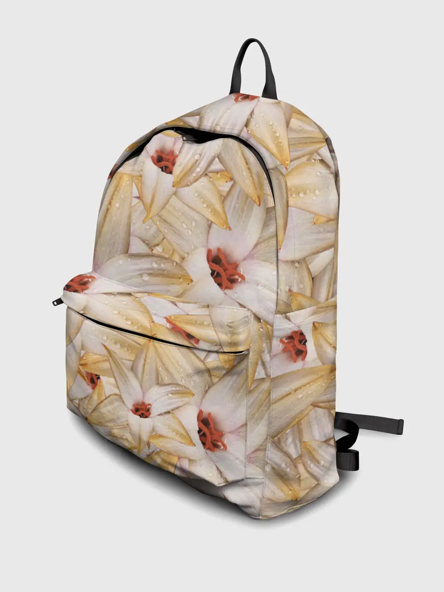 Рюкзак джинсовый / Яркие Цветы