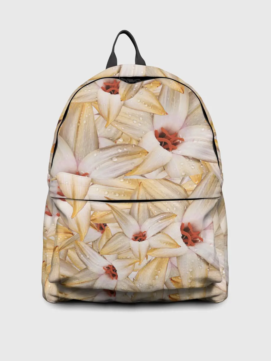 Рюкзак джинсовый / Яркие Цветы