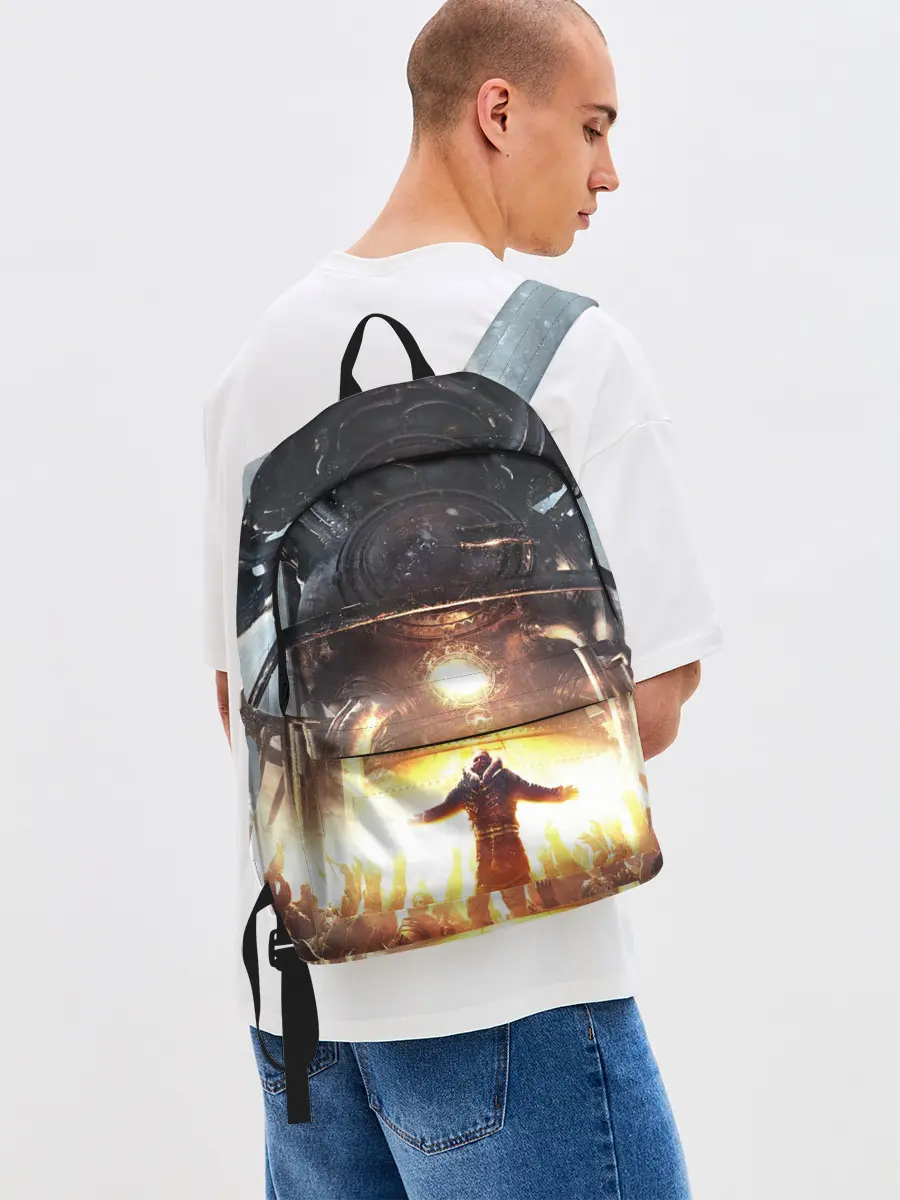 Рюкзак джинсовый / FrostPunk