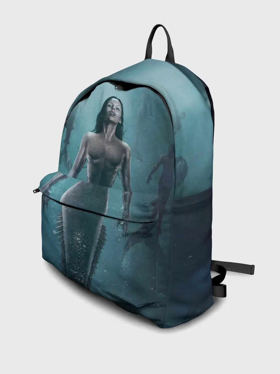 Рюкзак джинсовый / Русалка