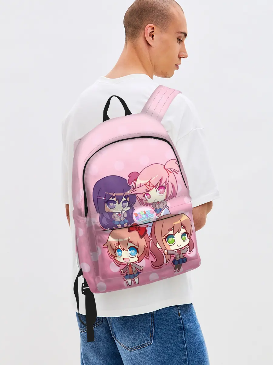 Рюкзак джинсовый / DOKI DOKI LITERATURE CLUB