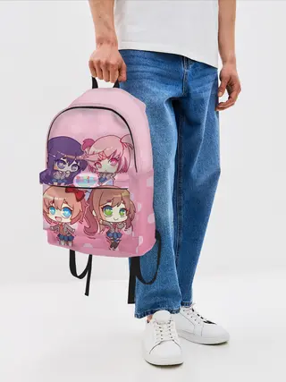 Рюкзак джинсовый / DOKI DOKI LITERATURE CLUB