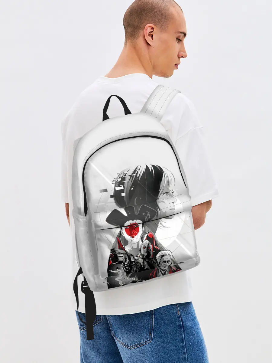 Рюкзак джинсовый / Призрак в доспехах | Фильм