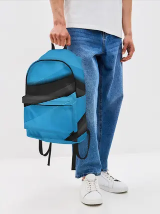 Рюкзак джинсовый / Blue Sport Style