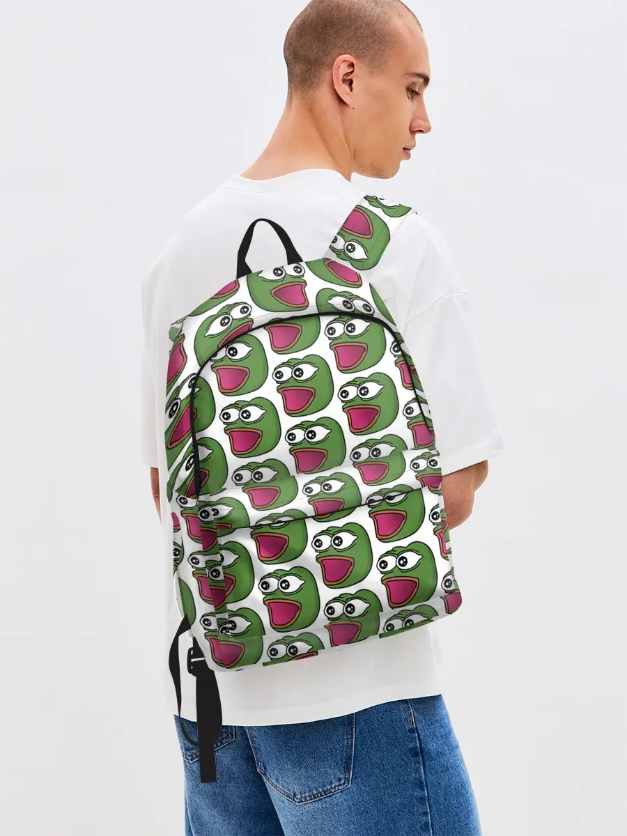 Рюкзак джинсовый / Poggers Pattern