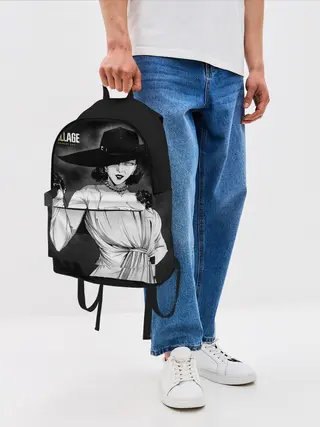 Рюкзак джинсовый / Lady Alcina Dimitrescu