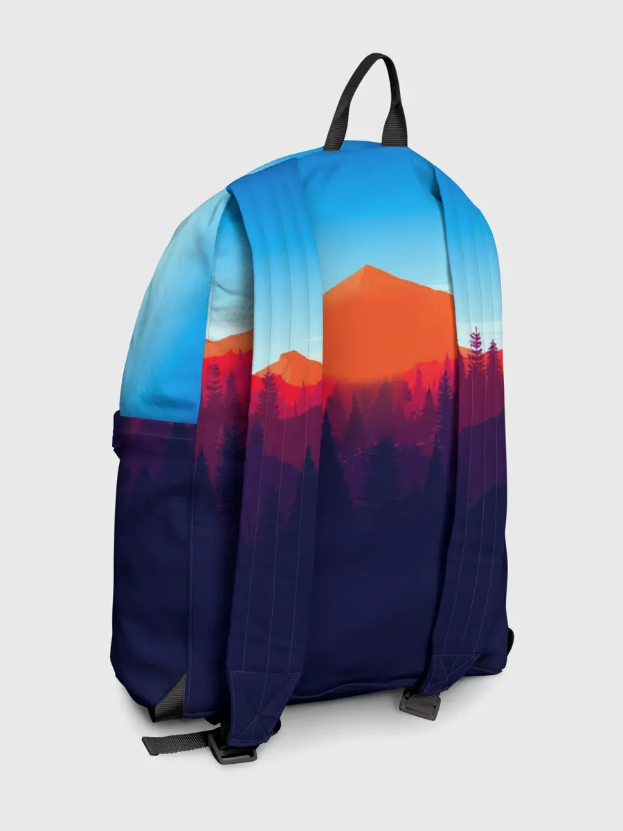 Рюкзак джинсовый / Одинокая вышка