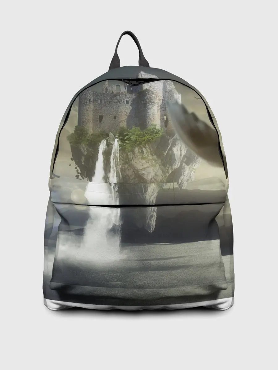 Рюкзак джинсовый / Парящий замак