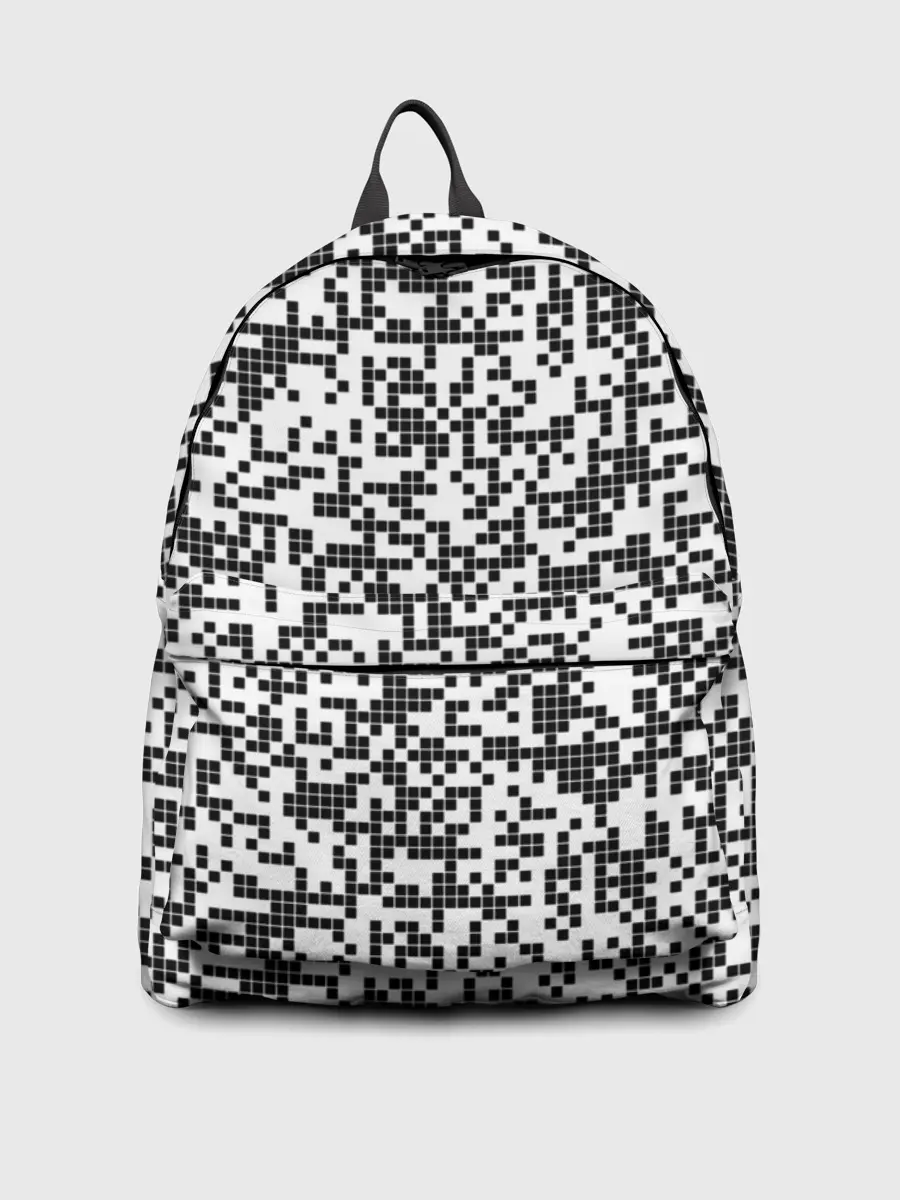 Рюкзак джинсовый / Пиксельный Узор