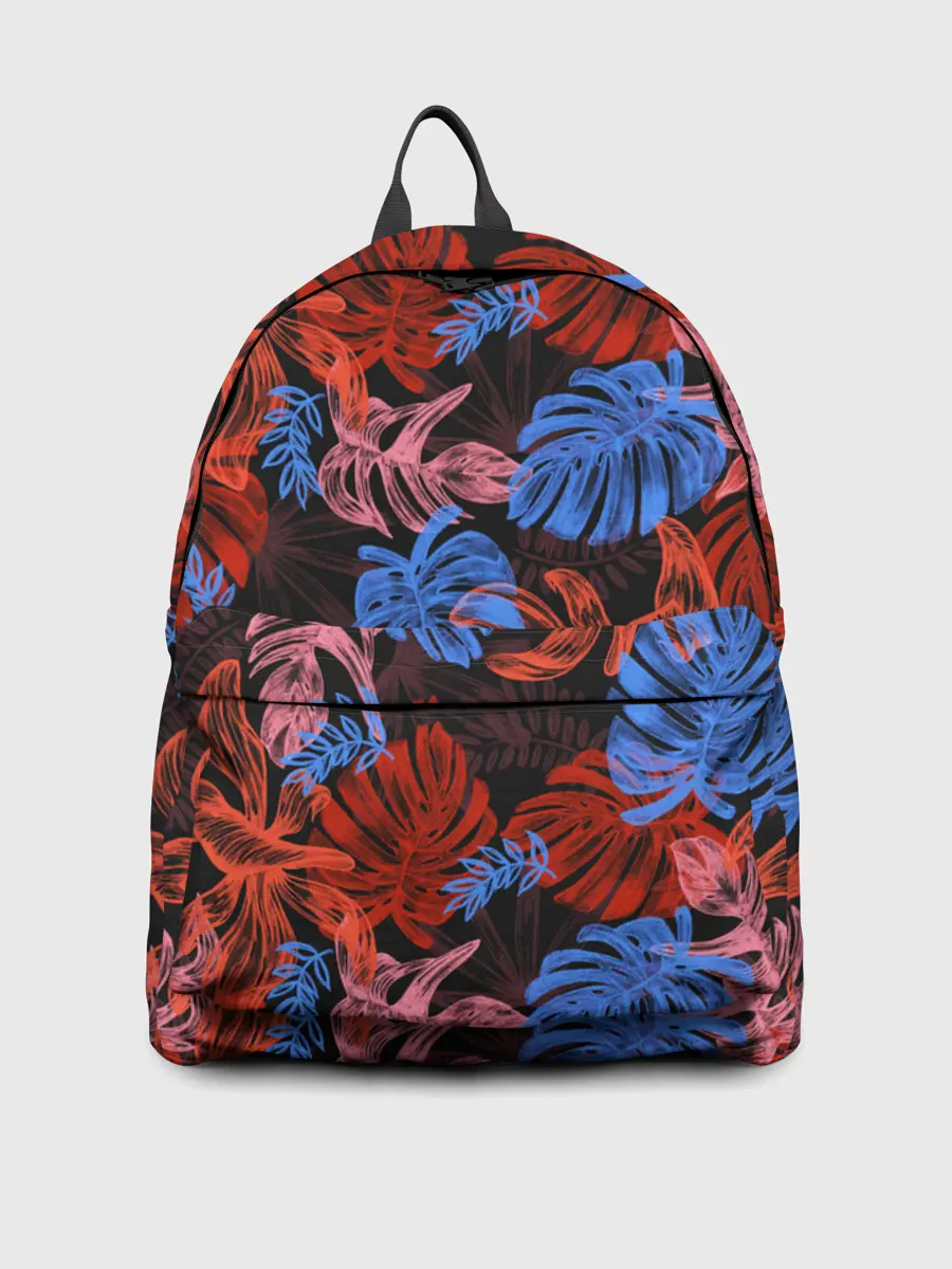 Рюкзак джинсовый / Неоновые Тропики