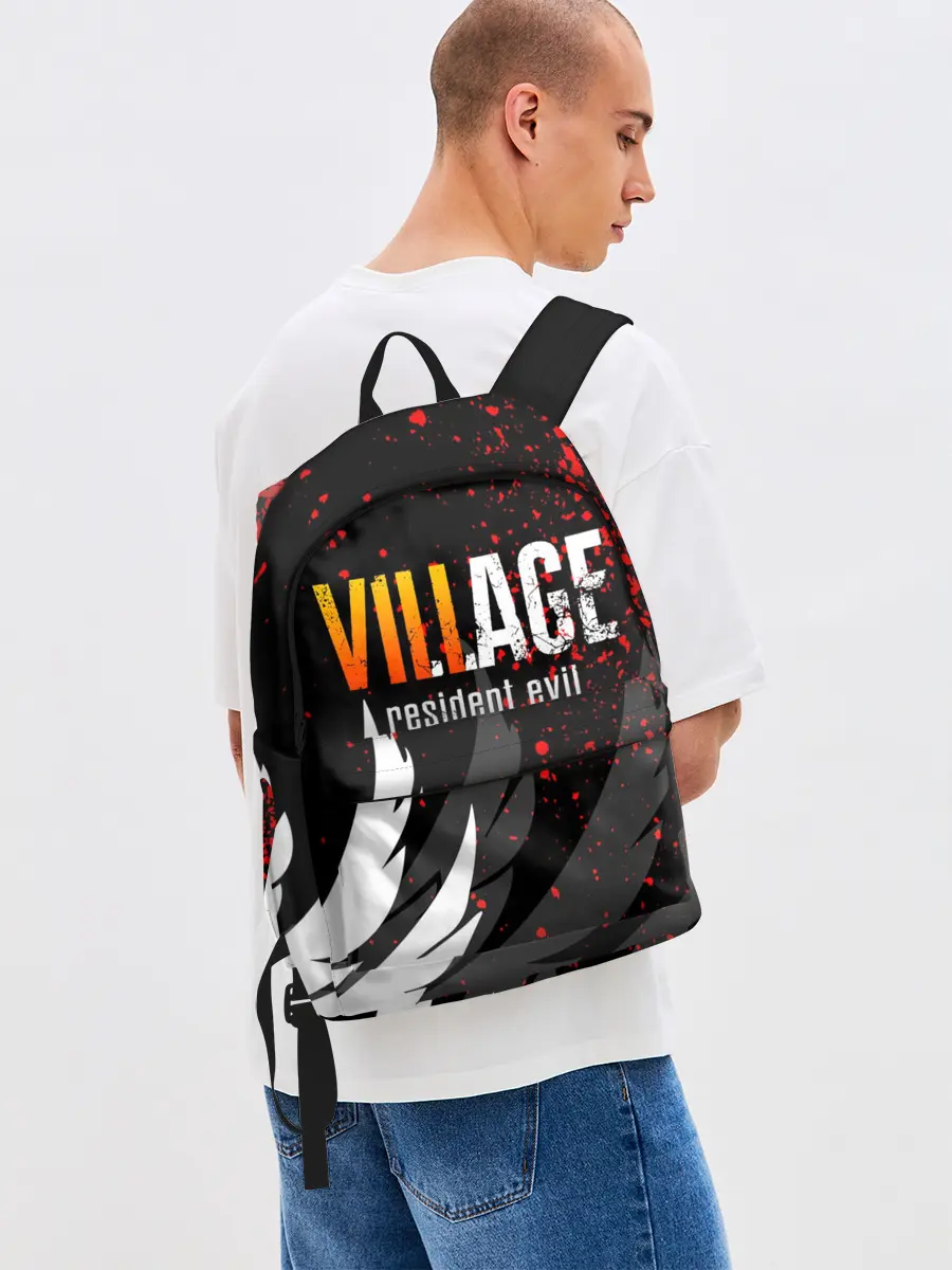 Рюкзак джинсовый / RESIDENT EVIL 8 VILLAGE