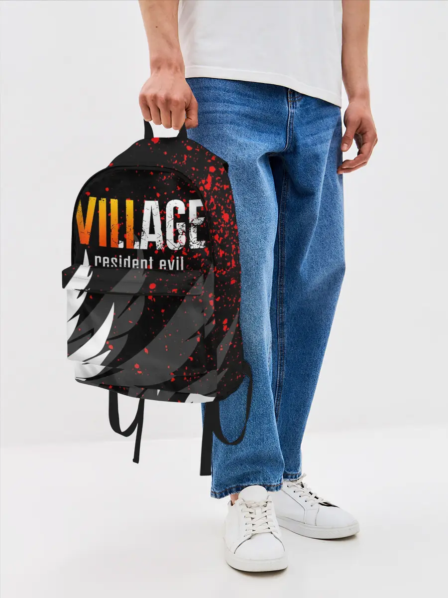 Рюкзак джинсовый / RESIDENT EVIL 8 VILLAGE