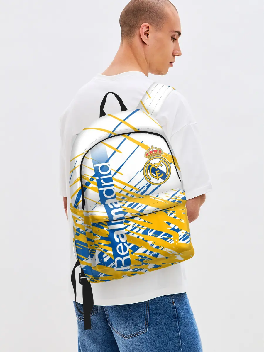 Рюкзак джинсовый / REAL MADRID / РЕАЛ МАДРИД