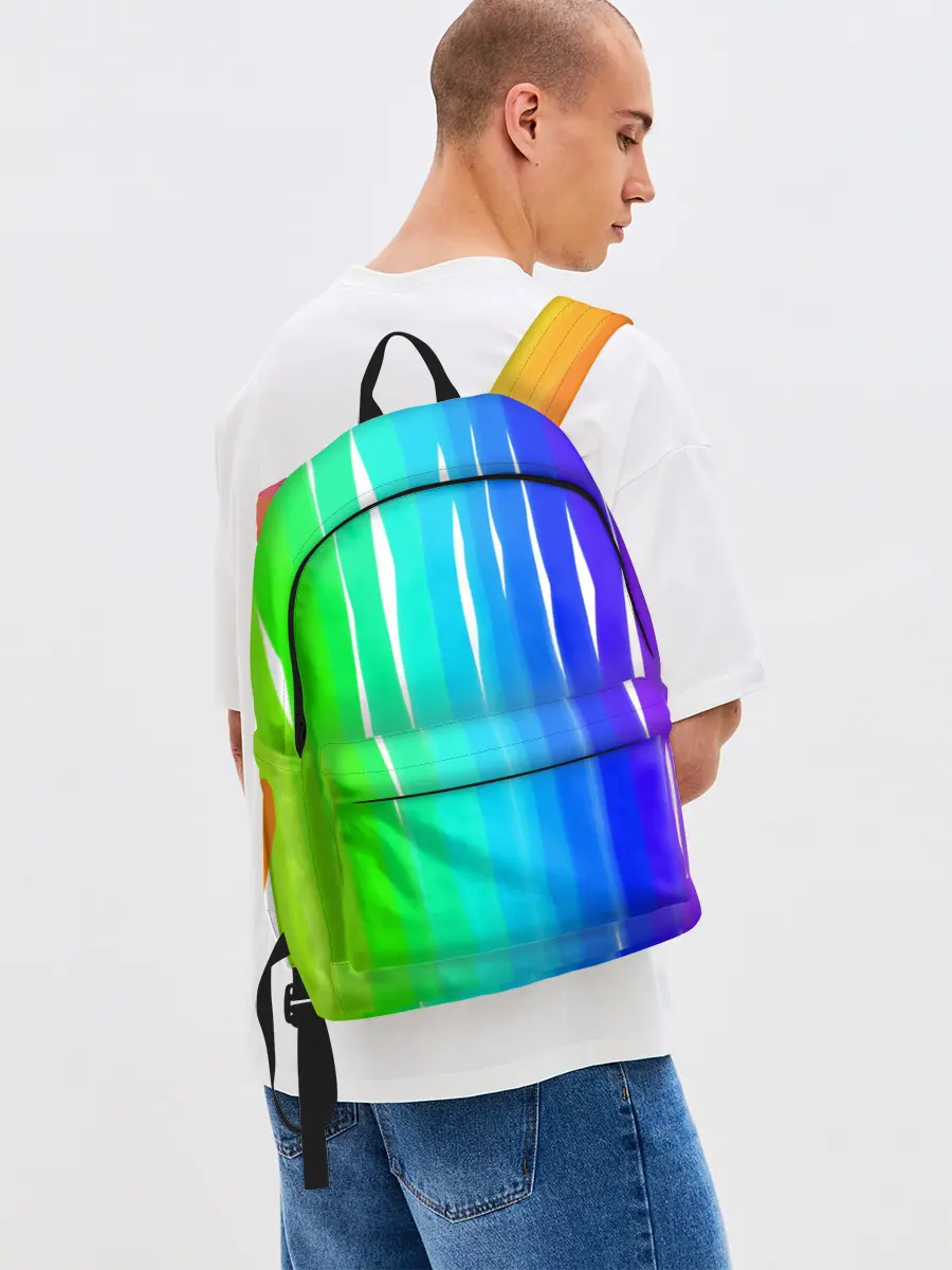 Рюкзак джинсовый / Перелив цвета