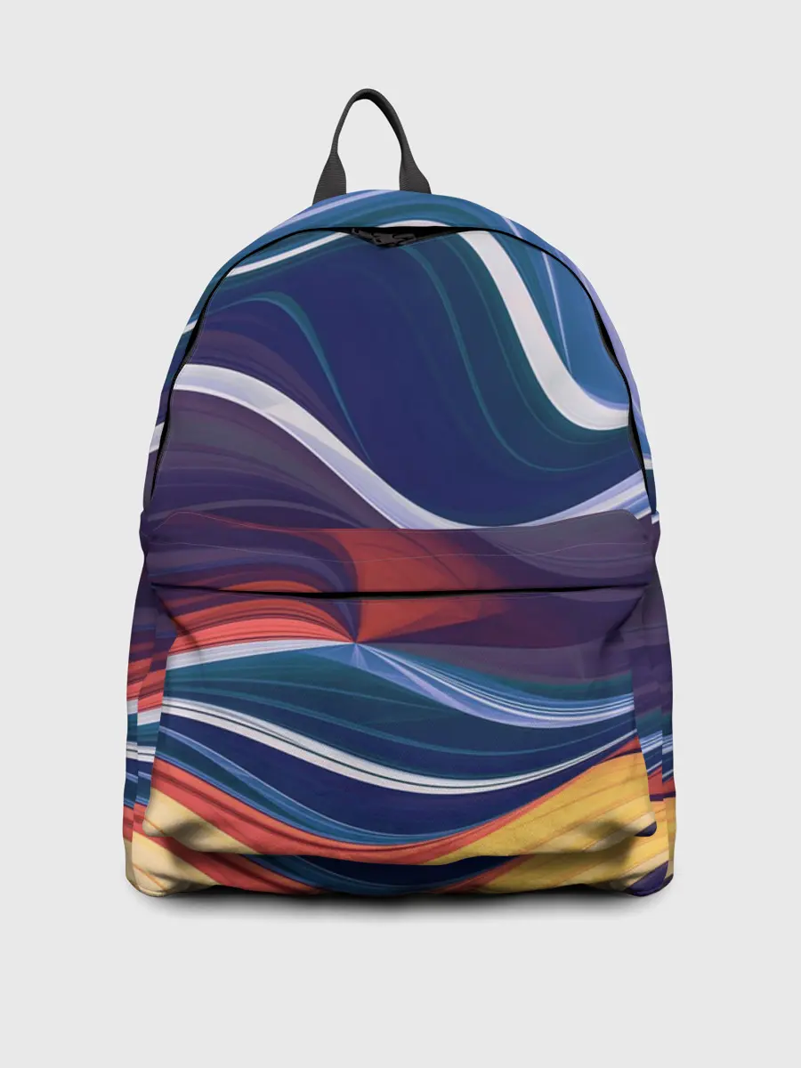 Рюкзак джинсовый / Colored lines