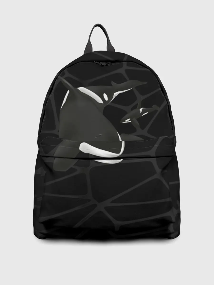 Рюкзак джинсовый / Косатки