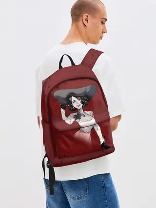 Рюкзак джинсовый / Resident Evil 8 Димитреску