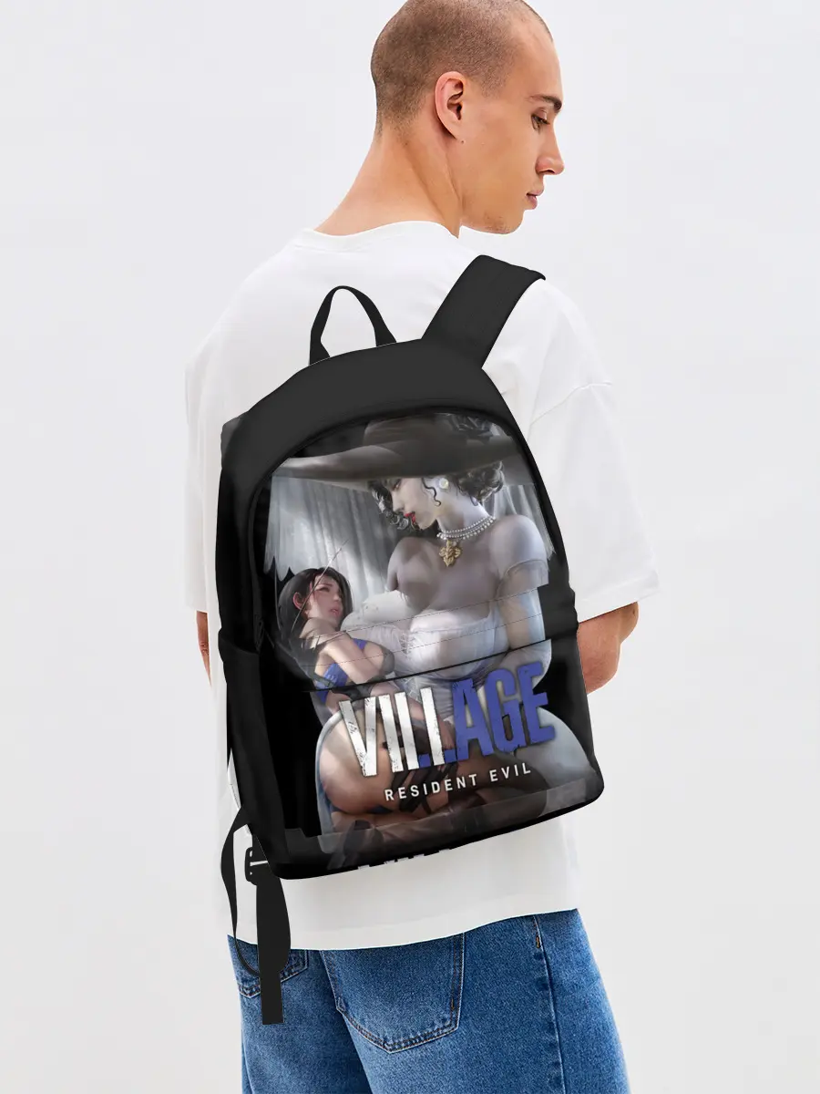 Рюкзак джинсовый / Димитреску с дочерью