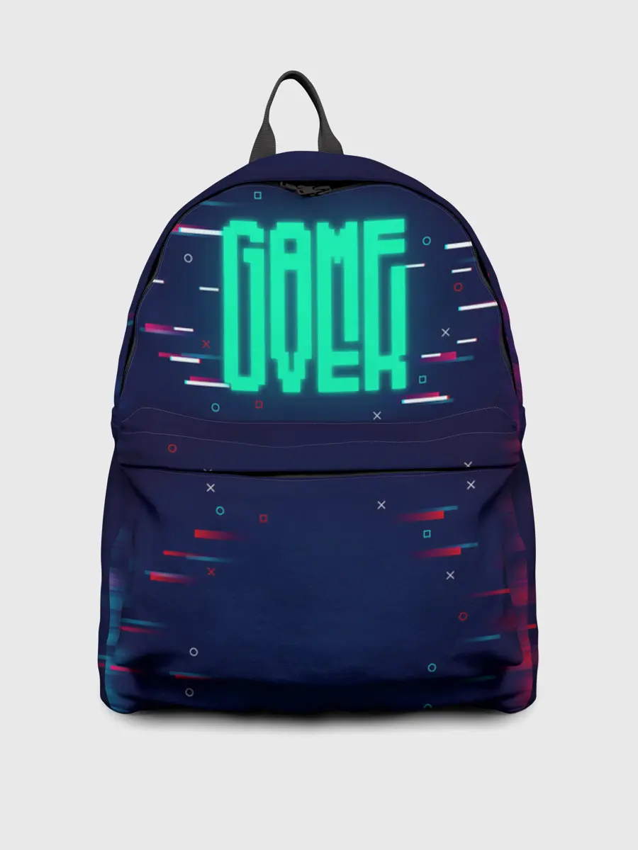 Рюкзак джинсовый / Game Over