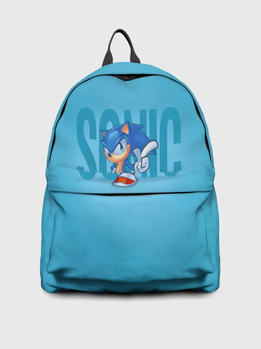 Рюкзак джинсовый / Легендарный ёж