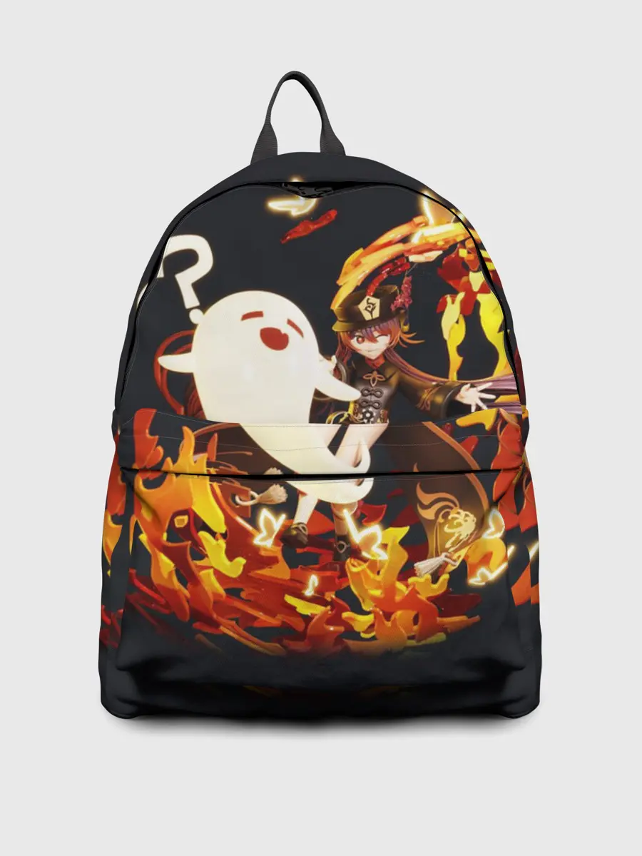 Рюкзак джинсовый / GENSHIN IMPACT / HU TAO