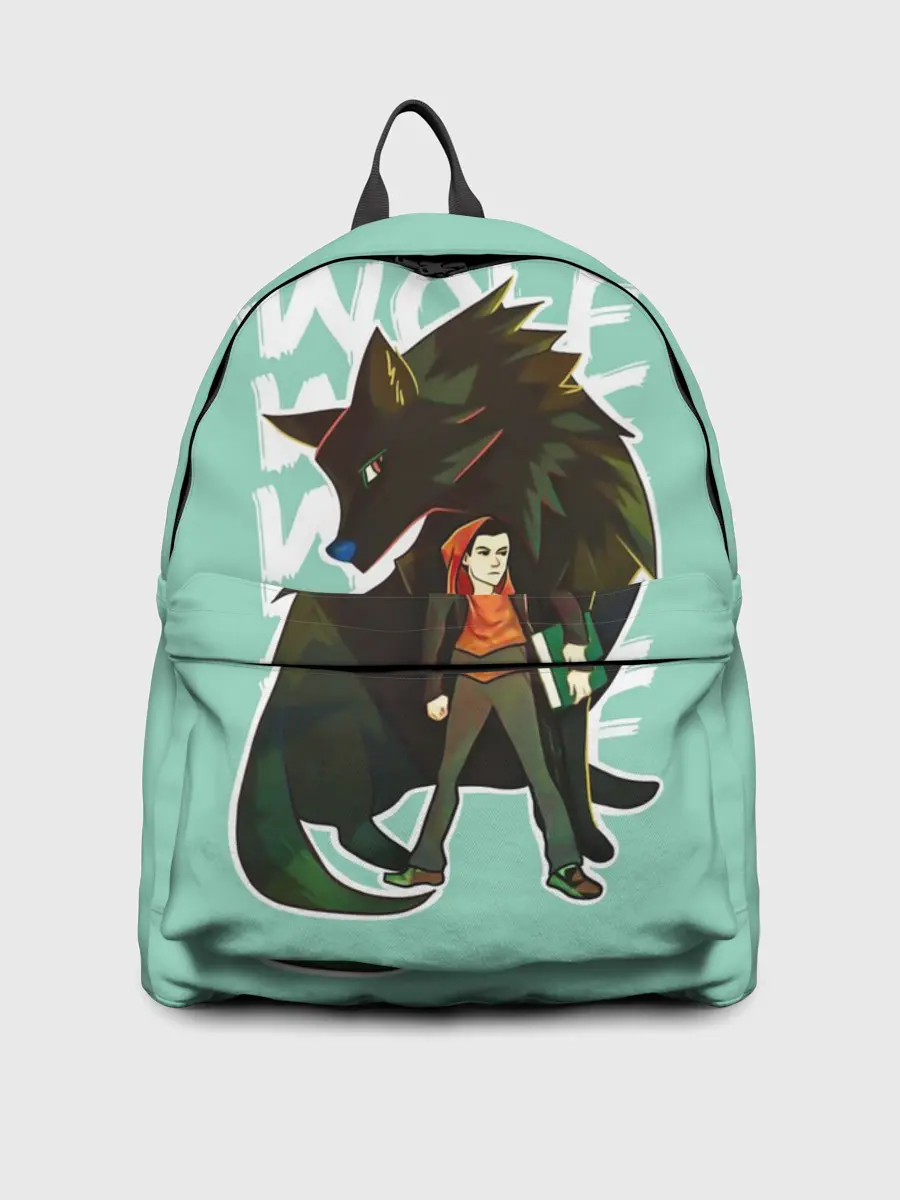 Рюкзак джинсовый / Wolf