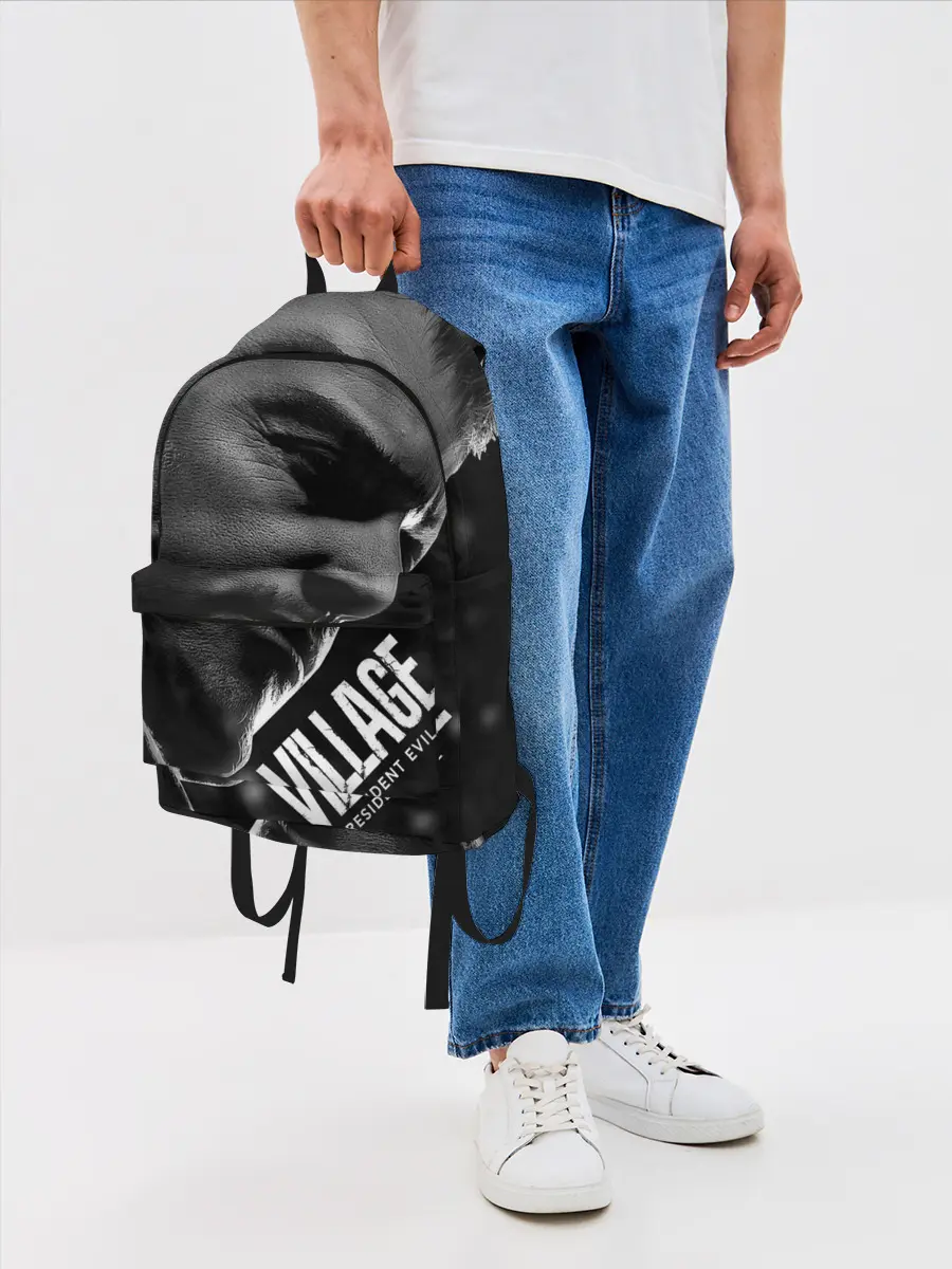 Рюкзак джинсовый / RESIDENT EVIL 8 VILLAGE