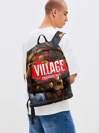 Рюкзак джинсовый / RESIDENT EVIL 8 VILLAGE