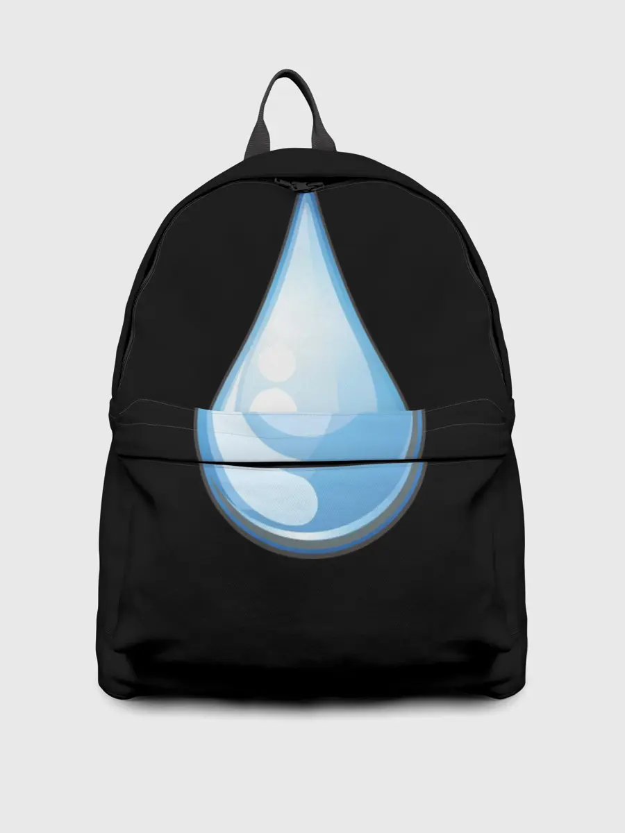 Рюкзак джинсовый / Капля воды