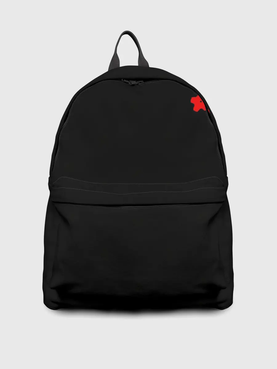 Рюкзак джинсовый / Техно горошек