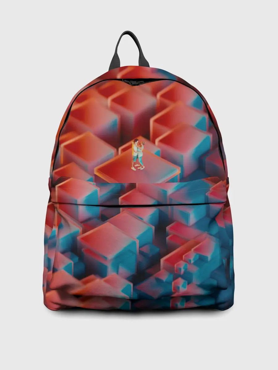 Рюкзак джинсовый / Неоновая пара